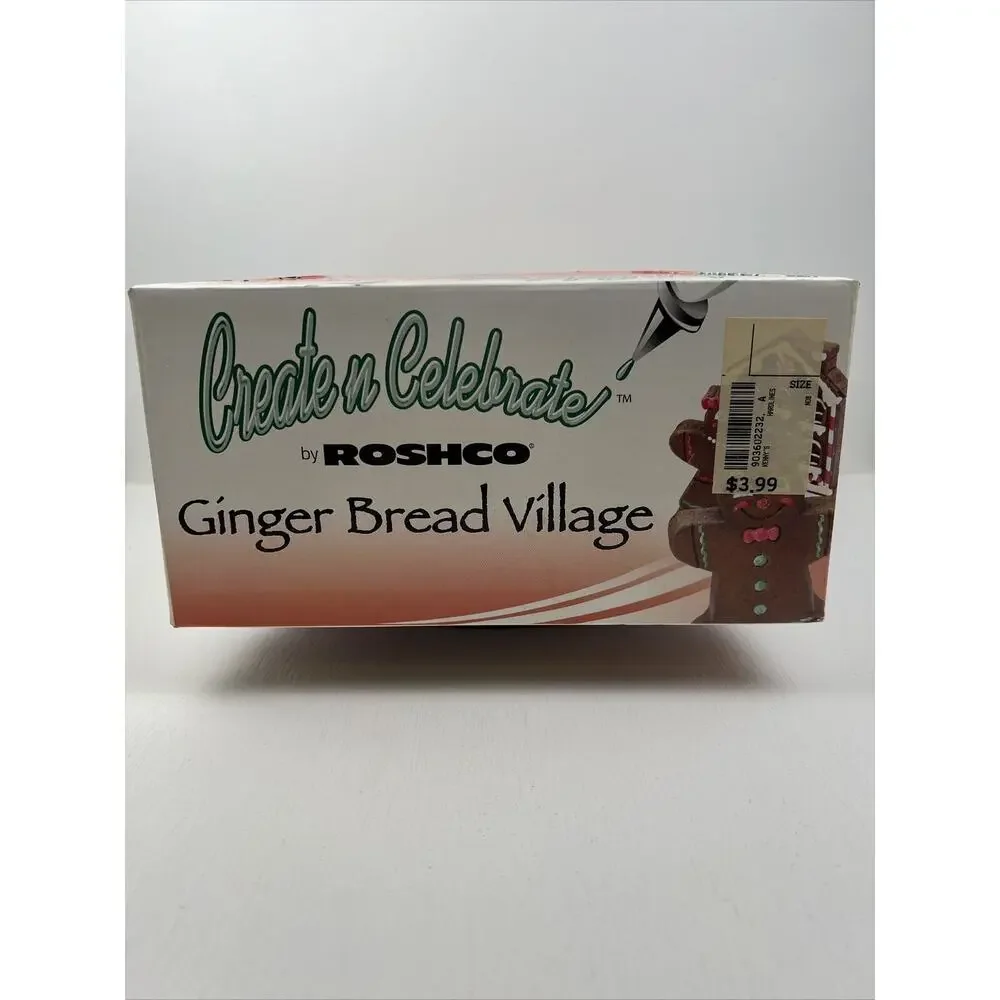 Create N Celebrate by Roshco - Gingerbread Village 3-piece Silicone Baking‎ Set